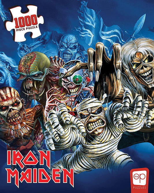 Iron Maiden - Faces Of Eddie 1000 Piece Puzzle