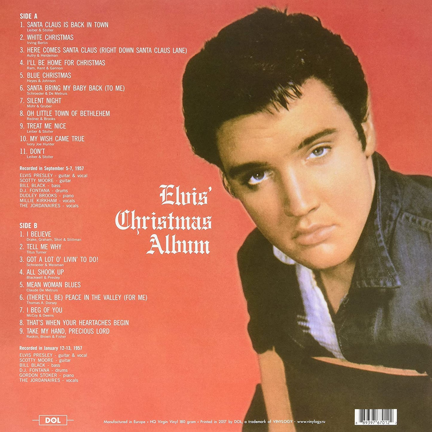 Presley, Elvis/Elvis' Christmas Album (Picture Disc) [LP]