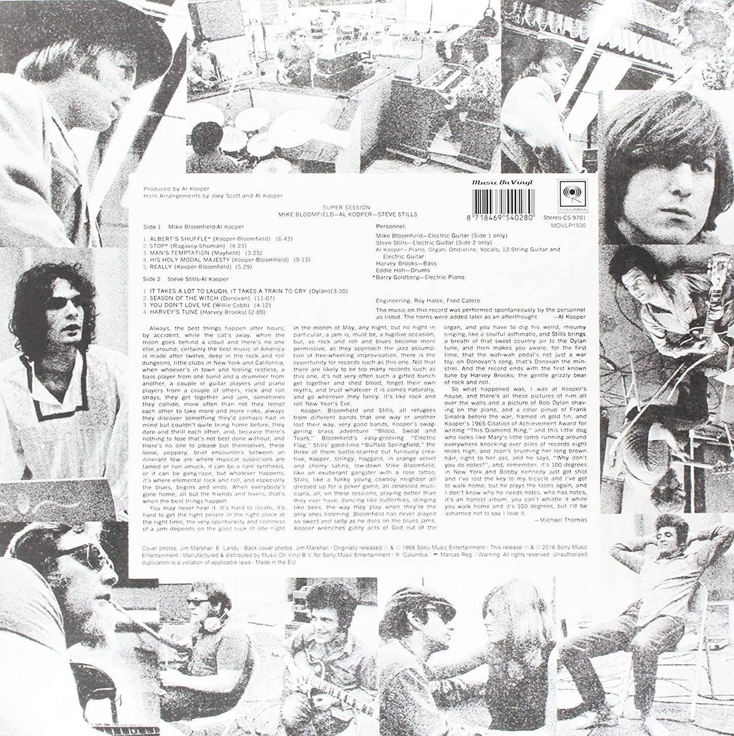 Bloomfield/Kooper/Stills/Super Session [LP]