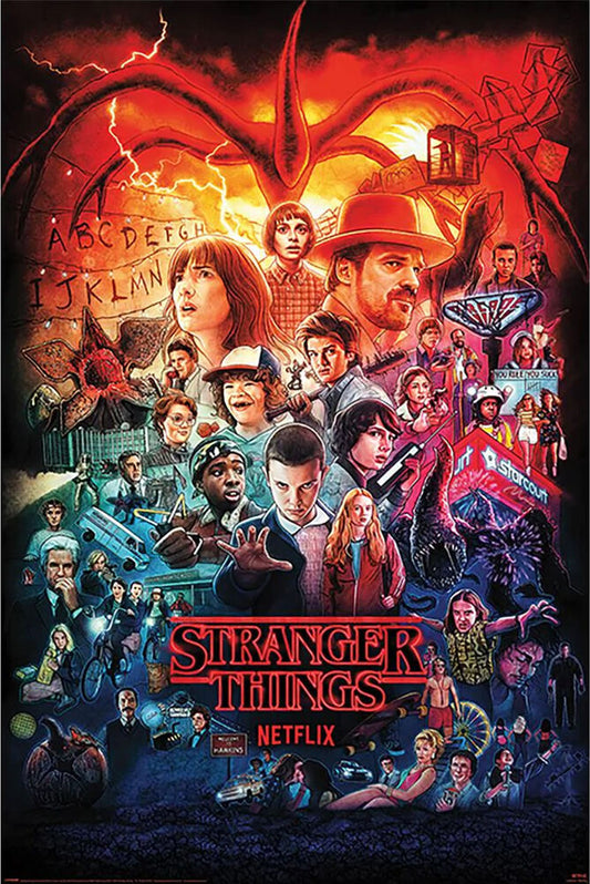 Poster/Stranger Things - Seasons Montage