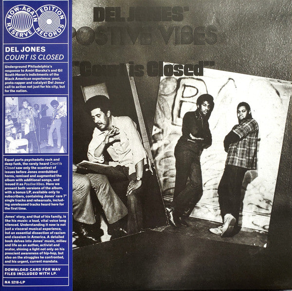 Jones, Del/Court Is Closed/Del Jones' Positive Vibes [LP]