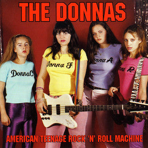 Donnas, The/American Teenage Rock 'N' Roll Machine (Fire Orange With Black Swirl Vinyl) [LP]