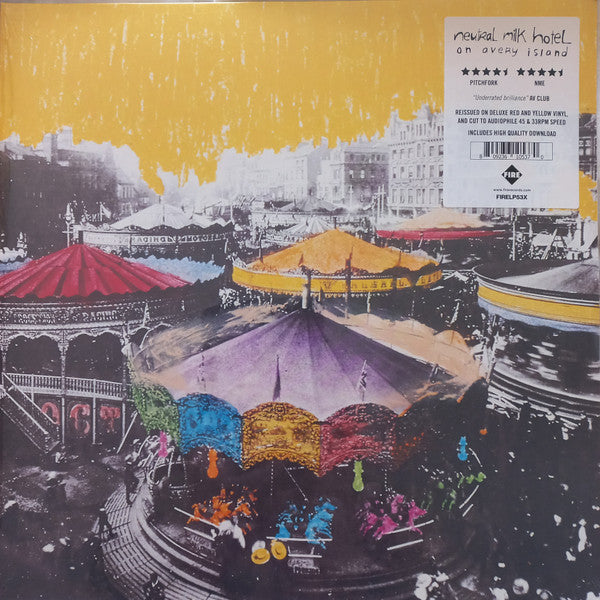 Neutral Milk Hotel/On Avery Island: Deluxe Edition (Red & Yellow Vinyl) [LP]