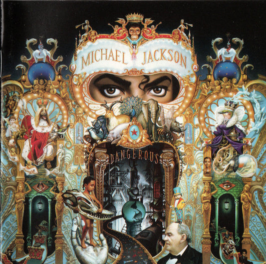 Jackson, Michael/Dangerous (Limited Red/Black Swirl Vinyl) [LP]