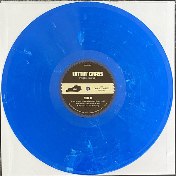 Simpson, Sturgill/Cuttin' Grass Vol. 2: The Cowboy Arms Sessions (Blue Marbled) [LP]