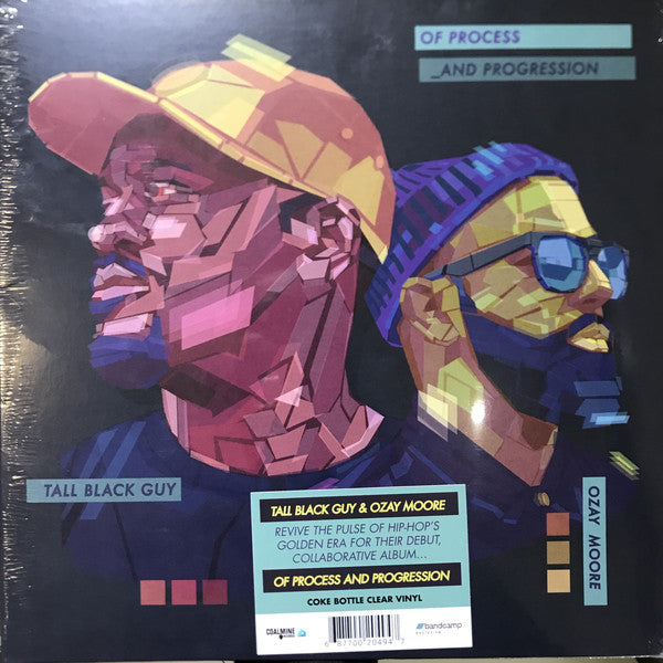 Tall Black Guy & Ozay Moore/Of Process and Progression (Coke Bottle Clear Vinyl) [LP]