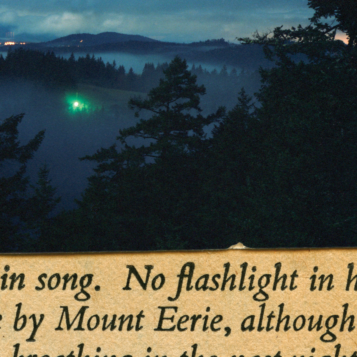 Mount Eerie/No Flashlight (White Vinyl) [LP]