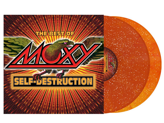 Moxy/The Best Of: Self Destruction (Transparent Orange Vinyl With Glitter) [LP]