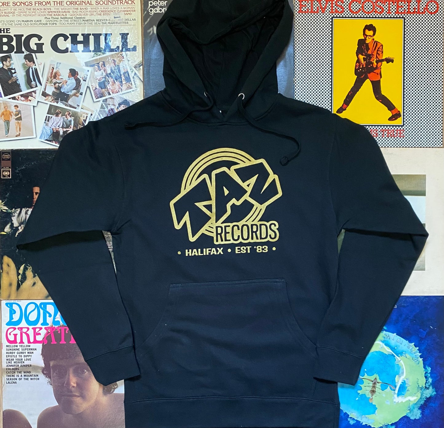 Taz Hoodie - Black & Gold