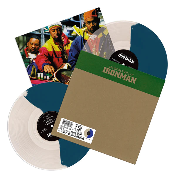 Ghostface Killah/Ironman: 25th Anniversary (Blue & Cream Coloured Vinyl) [LP]