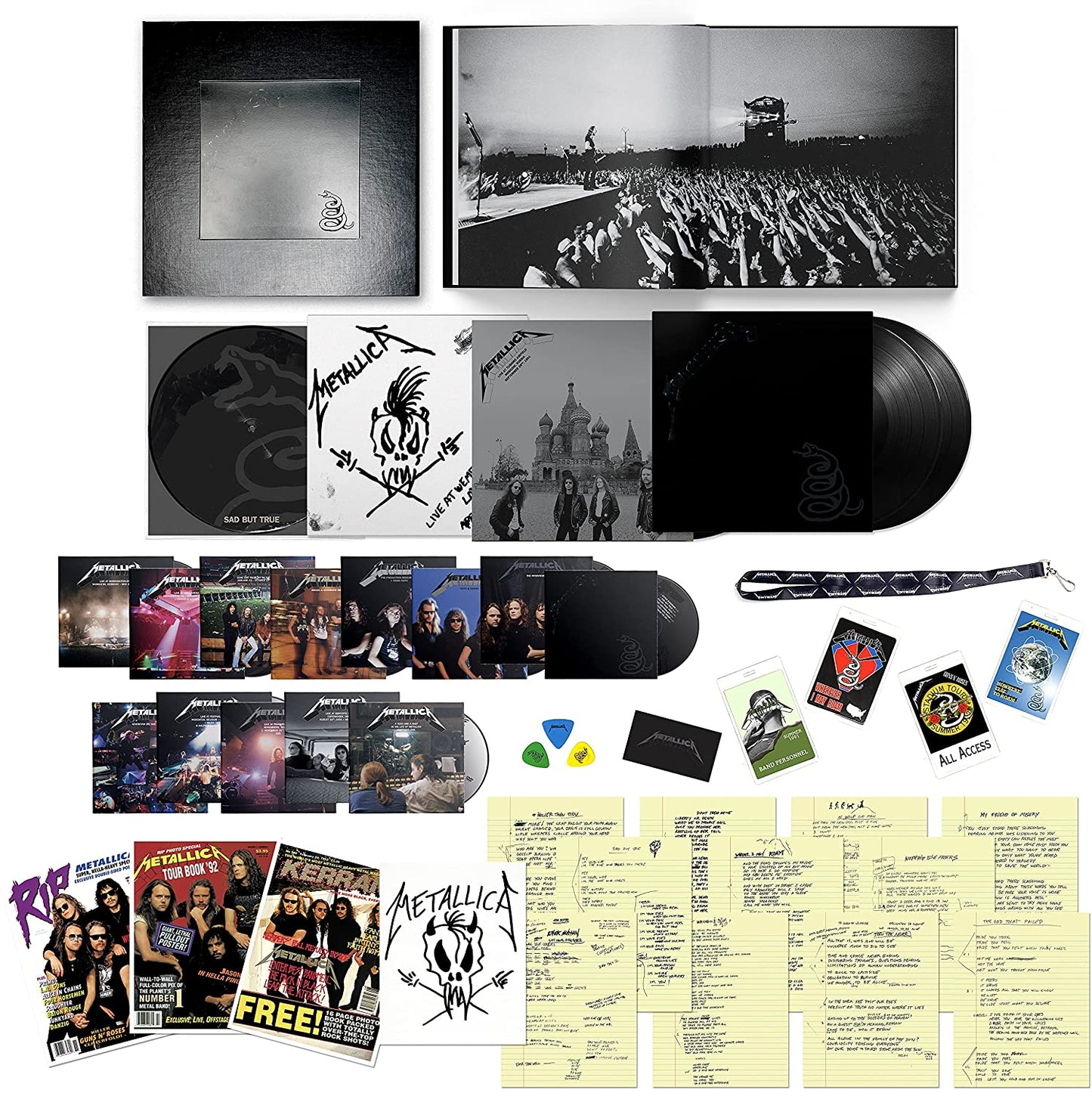 Metallica/Metallica (Black Album) - Super Deluxe Box Set [LP]