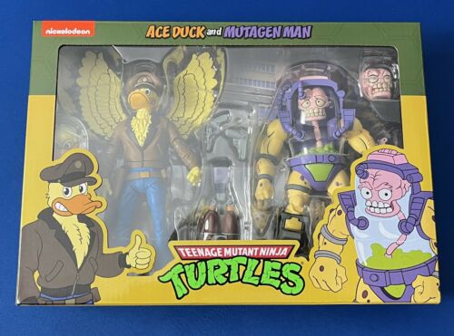 NECA/TMNT 1990 Cartoon: Ace Duck & Mutagen Man (Neca 7") [Toy]