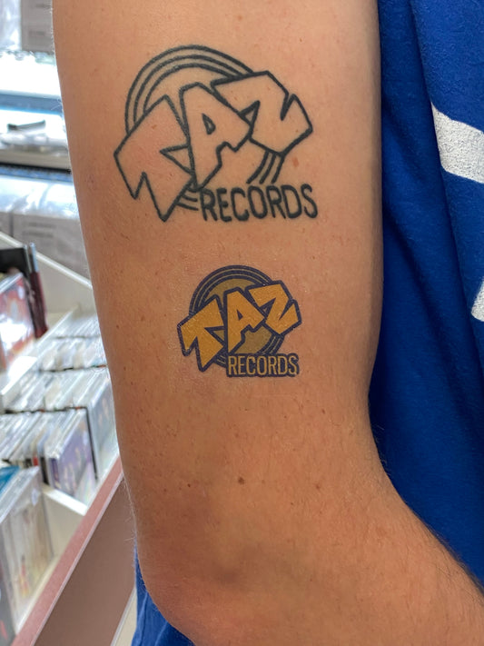 Temporary Taz Logo Tattoo